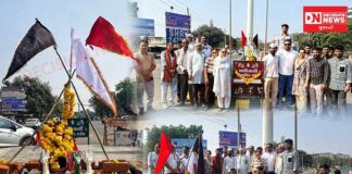 વ્યારા આદિવાસી સાંસ્કૃતિક સર્કલના ઉનાઈ નાકા પર કરાઈ ગામદેવની પુંજ વિધિ..