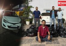 નવસારી LCBની બાજ નજર: ફિલ્મી ઢબે પીછો કરી રાનકુવા સર્કલ પર લાખોનો દારૂ ઝડપ્યો, બુટલેગરોમાં ફફડાટ. 