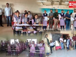 સંકલ્પ કોમ્પ્યુટર સેન્ટર નાનાપોંઢા દ્વારા સેવા અને સામાજિક જવાબદારીના ભાગરૂપે શિક્ષણકીટનું વિતરણ..