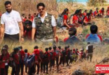 ધરમપુરના મોટીઢોલ ડુંગરી ગામના પ્રા. શાળાના વિદ્યાર્થીઓને ફોરેસ્ટ વિભાગની ટીમે પ્રકૃતિ સાથે જ્ઞાનવર્ધક પ્રવાસ..