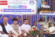 શિક્ષણ જગત માટે ગૌરવની ક્ષણ: ધરમપુરની ખારવેલ પ્રાથમિક શાળામાં રંગોત્સવ અને સાંસ્કૃતિક કાર્યક્રમનું ભવ્ય આયોજન