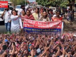 નવસારીની સડકો પર આંગણવાડી બહેનોનો રોષ ફાટ્યો, શાસન અને પ્રશાસનને આપી આંદોલનની સીધી ચેતવણી..!