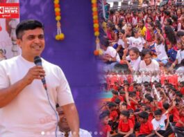 વિરવલ ખાતે દિત્યા બાપાની પાવન ધરામાં 80.04 લાખના ખર્ચે નવનિર્માણ પામેલ પ્રાથમિક શાળાનું ભવ્ય લોકાર્પણ..