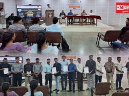 VNSGUમાં MSW ના વિદ્યાર્થીઓ માટે “ટેકનીકલ આસિસ્ટન્ટ અને સોફ્ટ સ્કિલ્સ ડેવલપમેન્ટ” ટ્રેનીંગ પ્રોગ્રામ, પ્રમાણપત્ર વિતરણ