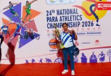 આદિવાસી ગૌરવ: ઉચ્છલ ગામની અરુણાબેન અર્જુનભાઈ ગામીતે નેશનલ પેરા સ્પોર્ટ્સ ચેમ્પિયનશિપમાં ભાલા ફેંકમાં જીત્યો બ્રોન્ઝ મેડલ..