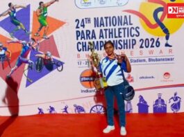 આદિવાસી ગૌરવ: ઉચ્છલ ગામની અરુણાબેન અર્જુનભાઈ ગામીતે નેશનલ પેરા સ્પોર્ટ્સ ચેમ્પિયનશિપમાં ભાલા ફેંકમાં જીત્યો બ્રોન્ઝ મેડલ..