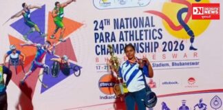 આદિવાસી ગૌરવ: ઉચ્છલ ગામની અરુણાબેન અર્જુનભાઈ ગામીતે નેશનલ પેરા સ્પોર્ટ્સ ચેમ્પિયનશિપમાં ભાલા ફેંકમાં જીત્યો બ્રોન્ઝ મેડલ..