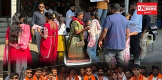 ચૈત્ર નવરાત્રી નિમિત્તે પારનેરા ડુંગર પર માતાજીના ભક્તો માટે તાલુકા યુવા મોરચા દ્વારા નિશુલ્ક છાસ વિતરણ કાર્યક્રમ..