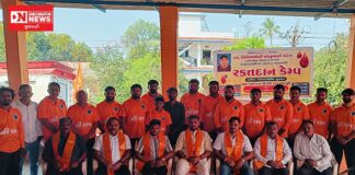 વલસાડના બિનવાડા ગામે રામનવમી નિમિત્તે યોજાઈ રક્તદાન શિબિર..