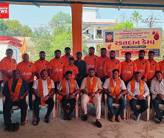 વલસાડના બિનવાડા ગામે રામનવમી નિમિત્તે યોજાઈ રક્તદાન શિબિર..