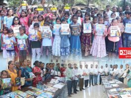 વાંસદાના નાની ભમતી મુકામે સાકાર વાંચન કુટીર યોજાયો ભવ્ય લોકાર્પણ કાર્યક્રમ..