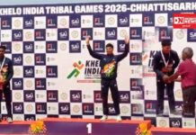 ડાંગના સંતોષ ગાંવિતે ખેલો ઇન્ડિયા ટ્રાઇબલ ગેમ્સ 2026 ની 400 મીટર દોડમાં જીત્યો ગોલ્ડ મેડલ, આદિવાસી સમાજને આપ્યો ગૌરવ