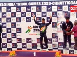 ડાંગના સંતોષ ગાંવિતે ખેલો ઇન્ડિયા ટ્રાઇબલ ગેમ્સ 2026 ની 400 મીટર દોડમાં જીત્યો ગોલ્ડ મેડલ, આદિવાસી સમાજને આપ્યો ગૌરવ