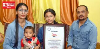 ધરમપુરની 1 વર્ષ 7 મહિનાની ‘જીવા’ નામની દીકરીએ મેળવી અદ્ભુત સિદ્ધિ: ‘વન ઇન અ મિલિયન’નો મેળવ્યો ખિતાબ..