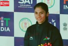 માંડવીની મયુરી ગામીતે ખેલો ઈન્ડિયા ટ્રાઈબલ ગેમ્સ 2026 માં લાંબી કુદમાં જીત્યો બ્રોન્ઝ મેડલ..