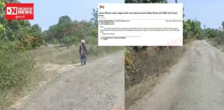 વલસાડ તાલુકાના તીઘરા ગામના જર્જરિત રસ્તાઓ બનાવવા લોકોની તાલુકા વિકાસ અધિકારી સમક્ષ માંગ..