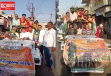 BSF માં સેવાનિવૃત્ત થઈ માતૃભૂમિ પરત ફરેલા વીર જવાન મુકેશભાઈ બોરીચાનું નવસારી ખાતે ભવ્ય સ્વાગત..