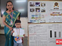 ખેરગામના નાના કલાકાર 5 વર્ષના નિદિવ પટેલે નેશનલ ટેલેન્ટ ઓલિમ્પિયાડમાં જીત્યો ગોલ્ડ મેડલ..