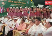 ધોડિયા સંસ્કૃતિ ગૌરવ મહોત્સવનું સાંસદ કલાબેન ડેલકરની ઉપસ્થિતિમાં ભવ્ય આયોજન, સેલવાસા સ્ટેડિયમમાં છવાયા તુર થાળીના વાદ્ય