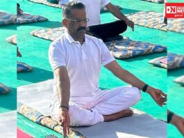 આંતરરાષ્ટ્રીય યોગ દિવસે નાનાપોંઢામાં તાલુકા કક્ષાનો ધારાસભ્ય જીતુ ચૌધરીની ઉપસ્થિતિમાં યોજાયો યોગ કાર્યક્રમ