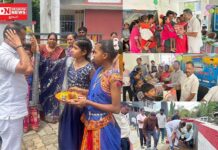 શાળા પ્રવેશોત્સવ: ધારાસભ્ય જીતુ ચૌધરીએ વારોલી જંગલ પ્રા. શાળામાં નાનાં ભૂલકાઓને પ્રવેશની પાઠવી શુભેચ્છાઓ..