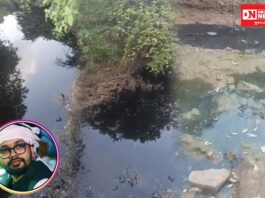 વલસાડના દુલસાડ ગામની ખાડીમાં શંકાસ્પદ ગંદા પાણીનું પ્રદૂષણ: ડો. નિરવ પટેલે કલેક્ટર સમક્ષ તાત્કાલિક તપાસની માંગ