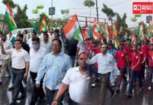 ‘હર ઘર તિરંગા’ અભિયાન અંતર્ગત પારનેરામાં ભવ્ય તિરંગા યાત્રા યોજાઈ: ભાજપના અગ્રણીઓ અને ગ્રામજનો દેશભક્તિના રંગે રંગાયા