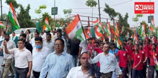 ‘હર ઘર તિરંગા’ અભિયાન અંતર્ગત પારનેરામાં ભવ્ય તિરંગા યાત્રા યોજાઈ: ભાજપના અગ્રણીઓ અને ગ્રામજનો દેશભક્તિના રંગે રંગાયા