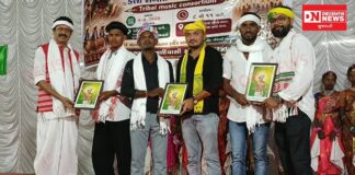 સમસ્ત આદિવાસી સમાજ નવસારી દ્વારા વિશિષ્ટ સેવાકીય કાર્યો કરનાર નવયુવાનોનું ભવ્ય સન્માન