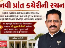 કપરાડાના સર્વાંગી વિકાસ તરફનું વધુ એક મહત્વપૂર્ણ પગલું: નવી પ્રાંત કચેરીની રચના શું કહ્યું જીતુભાઈ ચૌધરી…