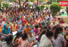 જેટકોના સબ સ્ટેશન સામે તાપીના 18 ગામોના આદિવાસીઓનો આક્રોશ: લોકો કહે છે.. જમીન સંપાદન તાત્કાલિક રદ કરો