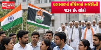 2027ની વિધાનસભા ચૂંટણી પહેલાં વલસાડ કોંગ્રેસમાં સર્જરીની જરૂર છે, ઘરડાં નેતાઓનું સ્થાન યુવાઓને આપો: લોક અવાજ