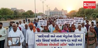 આદિવાસી નાના ખેડૂતોના હિતમાં નહેર સિંચાઈ પાણીના વ્યાજ-દંડ માફી માટે ‘સ્પેશિયલ એમ્નેસ્ટી સ્કીમ’ જાહેર કરવા CM ને રજૂઆત
