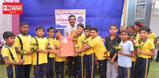 ધરમપુરમાં વિદ્યામંદિર શેરીમાળ પ્રાથમિક શાળાના શિક્ષક શ્રી રસિકભાઈ પટેલની નિવૃત્તિ વિદાય સમારંભ: 27 વર્ષની સેવા બાદ નિવૃત્તિ
