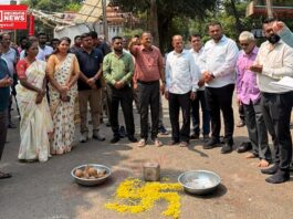 ધરમપુરમાં 4 કરોડના ખર્ચે વિવિધ માર્ગ વિકાસકાર્યોનું ખાતમુહૂર્ત: ધારાસભ્ય અરવિંદભાઈ પટેલના હસ્તે થયો શુભારંભ