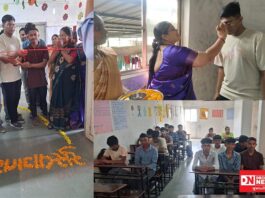 શ્રીમતી મંજુલાબેન વી.પટેલ કોલેજ ઓફ પી.ટી.સી.કાંગવી-આસુરા ખાતે પ્રથમ વર્ષના તાલીમાર્થીઓના પ્રવેશોત્સવની રંગેચંગે ઉજવણી..