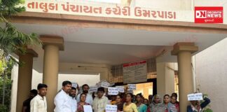 ઉમરપાડામાં મનરેગા શ્રમિકોના 4 મહિનાથી પેમેન્ટ પેન્ડિંગ: તાલુકા વિકાસ અધિકારીને રજૂઆત, 31 મી વિરોધની ચીમકી