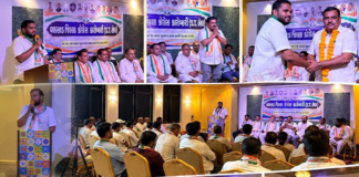 ધરમપુરમાં વલસાડ જિલ્લા કોંગ્રેસ ST સેલની કારોબારી અને સમીક્ષા બેઠક: સંગઠન મજબૂત કરવા ગામડે-ગામડે પ્રવાસ કરવા હાકલ